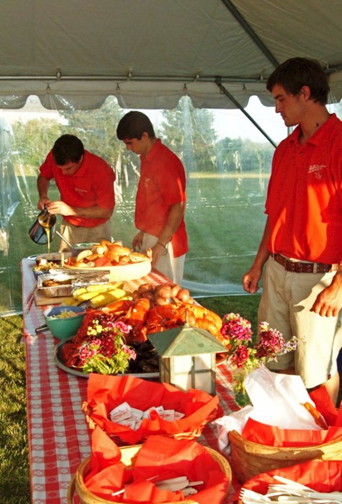 Preparing the Buffet 